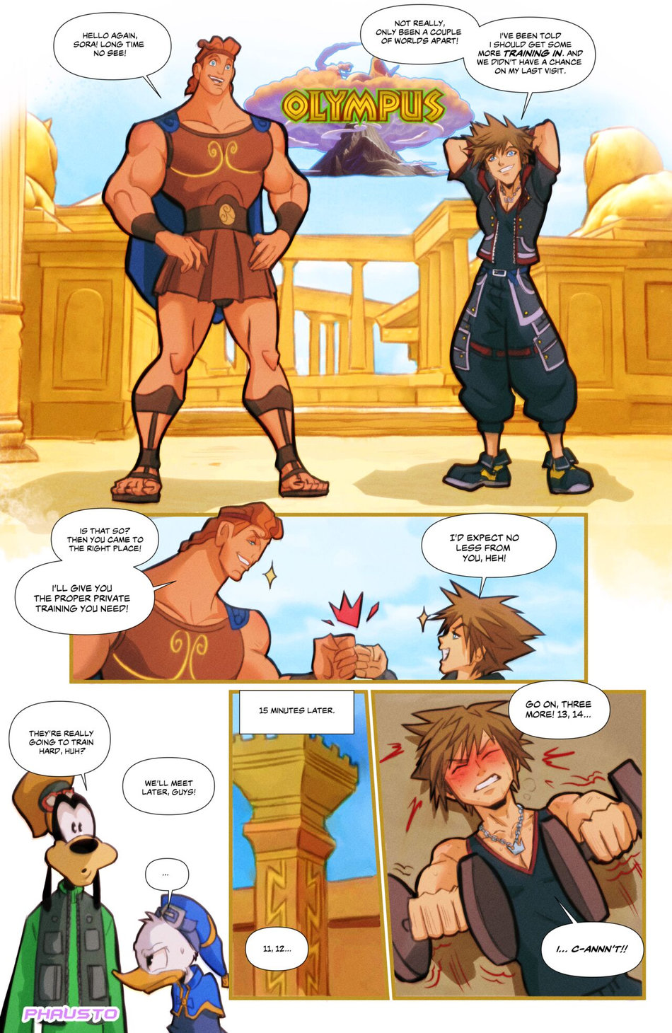 Kingdom Hearts Gay Porn Tarzan - A Matter Of Length by Phausto - #1 - Comiz.net