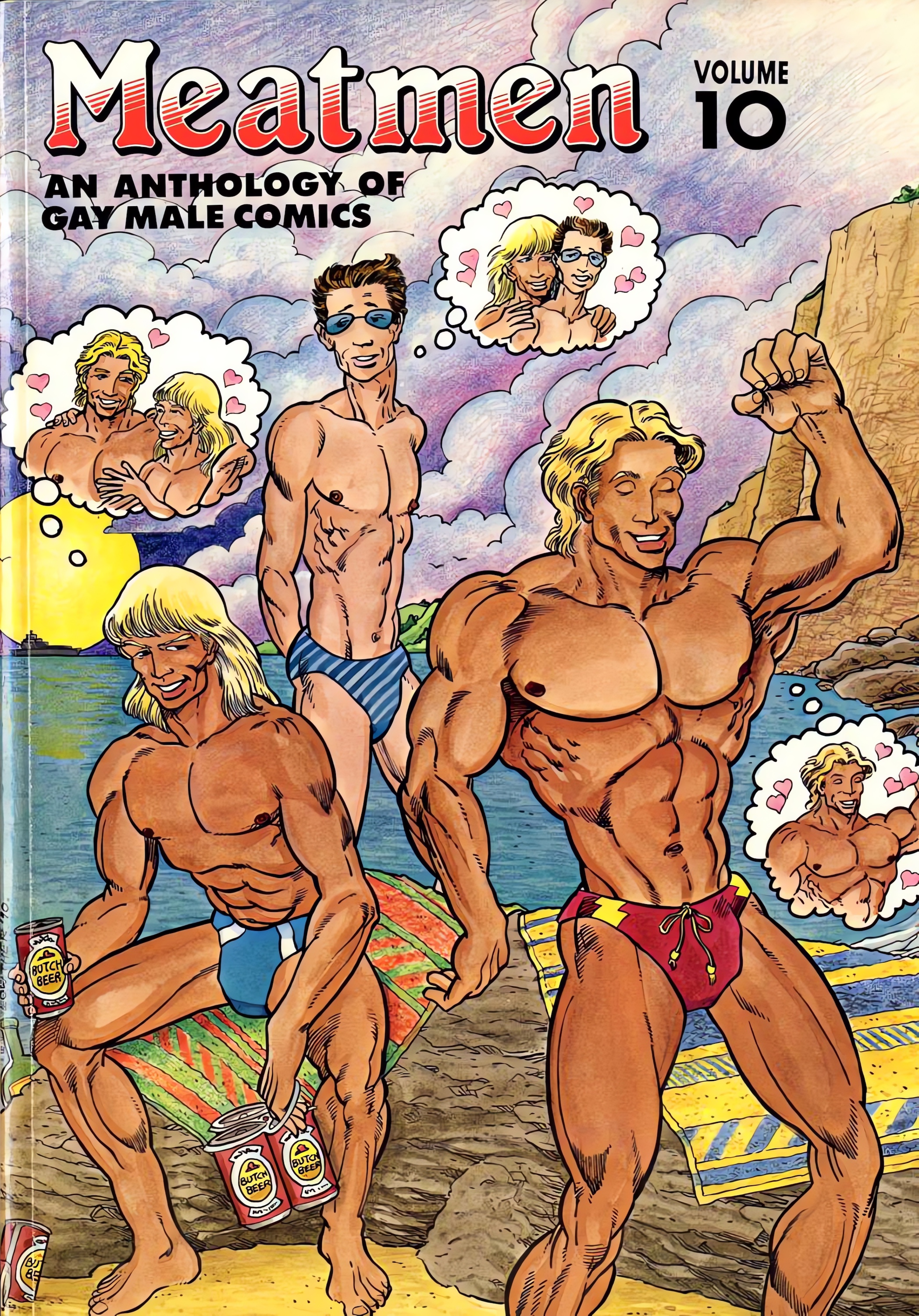 Meatmen: An Anthology of Gay Male Comics - Volume #10 - Comiz.net